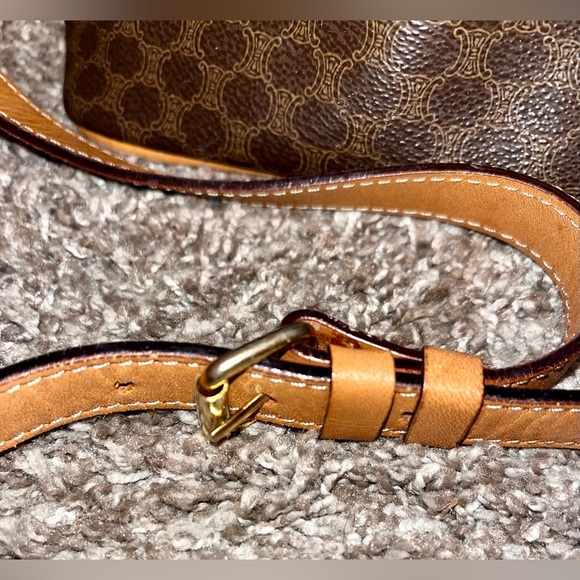 RARE VINTAGE CELINE MACADAM CROSSBODY BAG - Picture 11 of 13